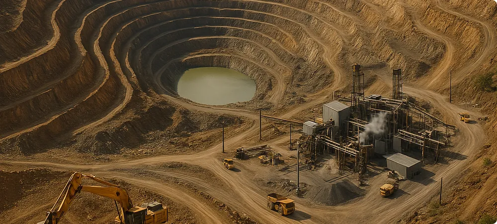 Mine d'or