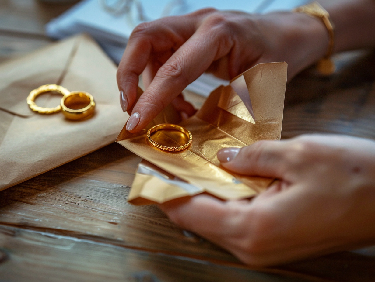 Comment envoyer mes bijoux en or à Kolidor ?