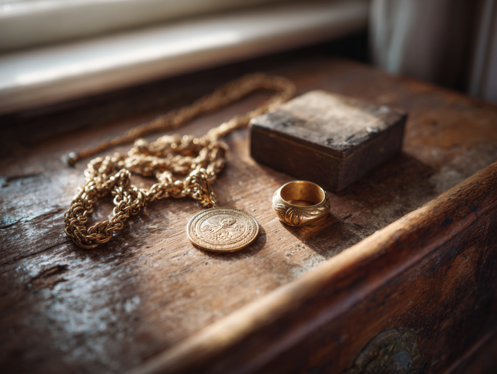 Revendre ses vieux bijoux en or : gourmettes, médailles, chevalières, alliances…