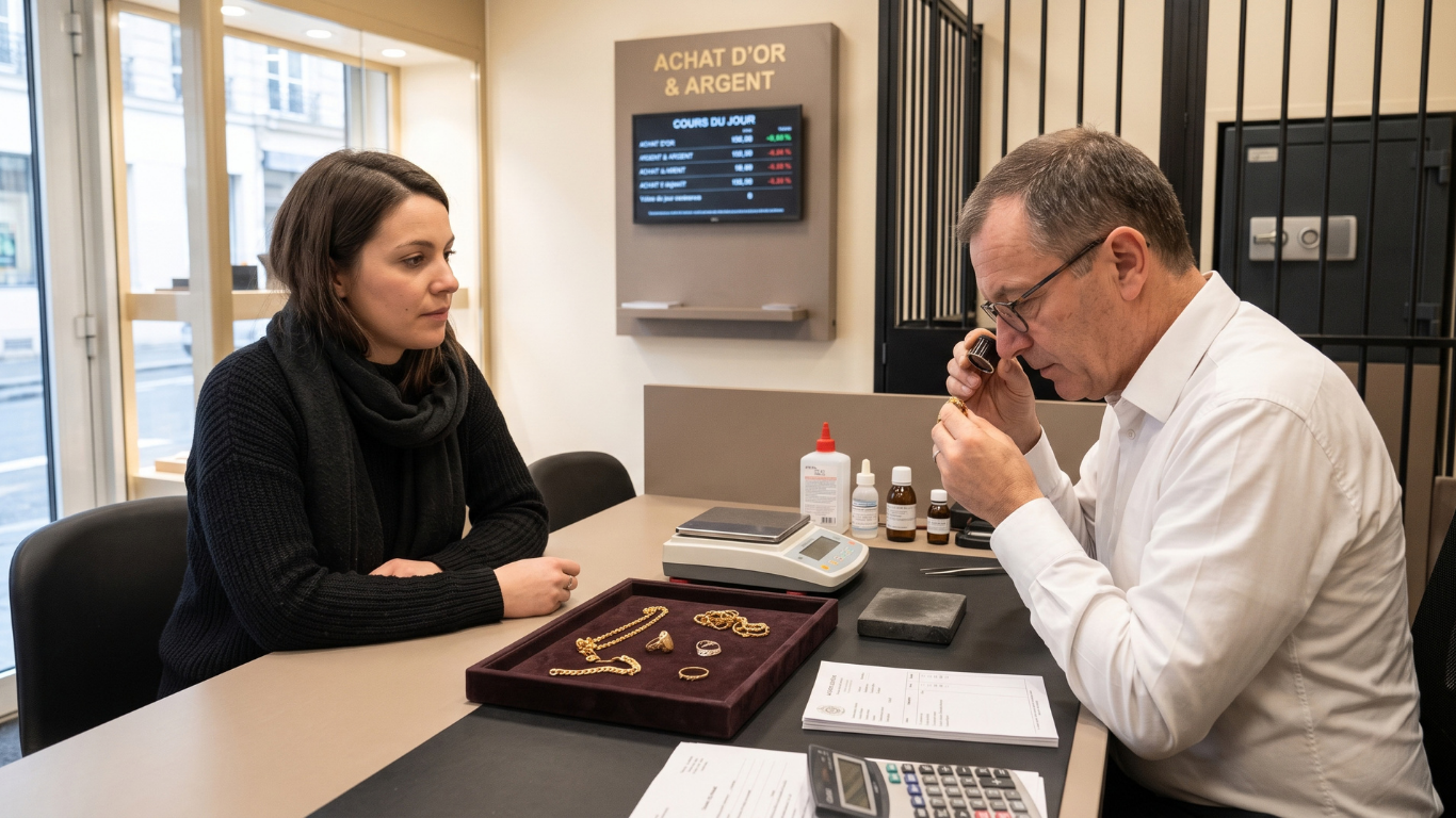 Pouvoir d’achat en berne : pourquoi la revente d’or a le vent en poupe